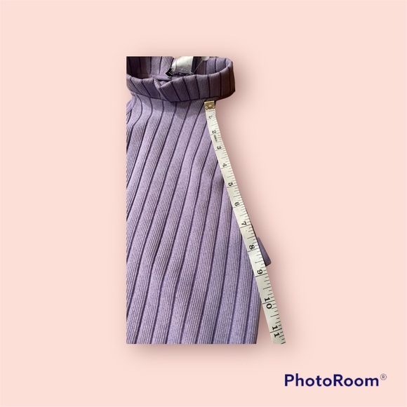 ZARA Ribbed Mock Neck Crop Top Size XS-S - Picture 4 of 7